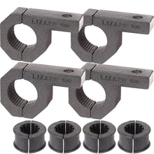 Cargar imagen en el visor de la galería, 0.75 inch Tube Clamps Bar Clamp 0.75&quot;Mounting Bracket for Diameter 3/4&quot; Bar (4Pack)