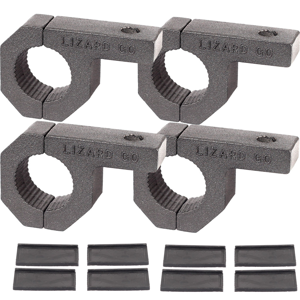 1.0 inch Tube Clamps Bar Mounting Bracket for Diameter 1.0" Bar (4Pack)