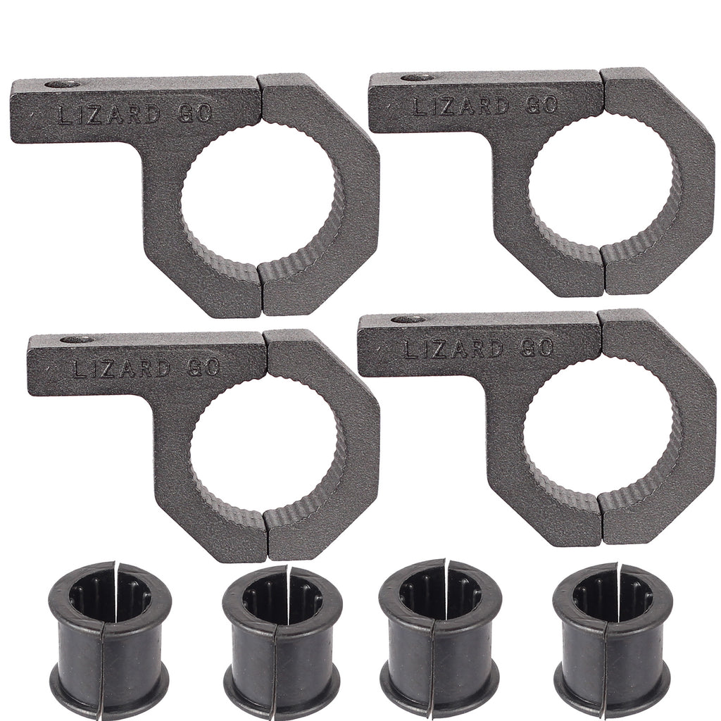 1.125 inch Bar Clamps Tube Mounting Bracket for Bar Diameter 1-1/8" Tube MountMo (4Pack)