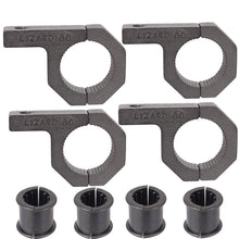 Cargar imagen en el visor de la galería, 1.125 inch Bar Clamps Tube Mounting Bracket for Bar Diameter 1-1/8&quot; Tube MountMo (4Pack)