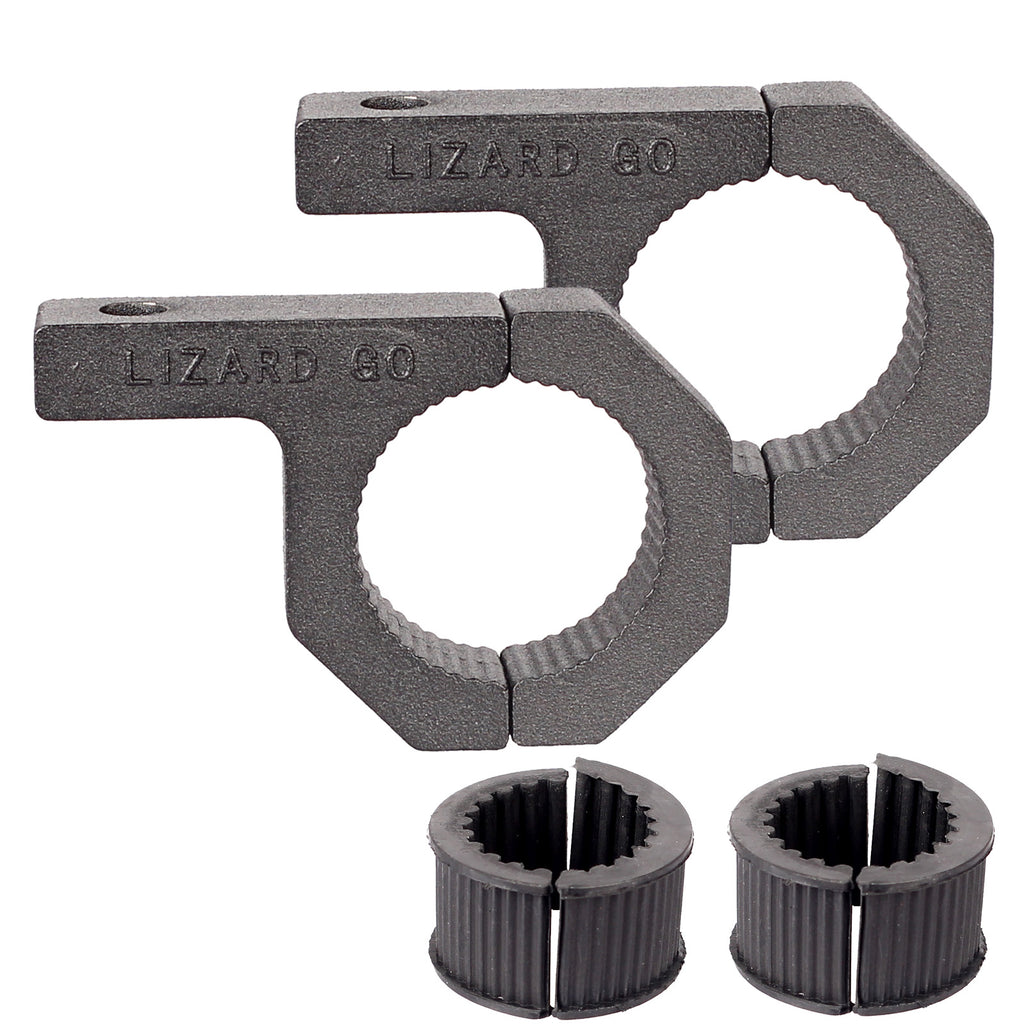 1.25 inch Bar Clamps Light Mounting Bracket for Round Bar Diameter 1-1/2 inch (2Pack) (1.25")