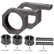 Load image into Gallery viewer, 2.25 inch 2.375 inch 2.5 inch 2.625 inch Roll Bar Clamps-2Pack,Tubing 2.25&quot; to 2.625&quot; Mounting Bracket Available Diameter Bar