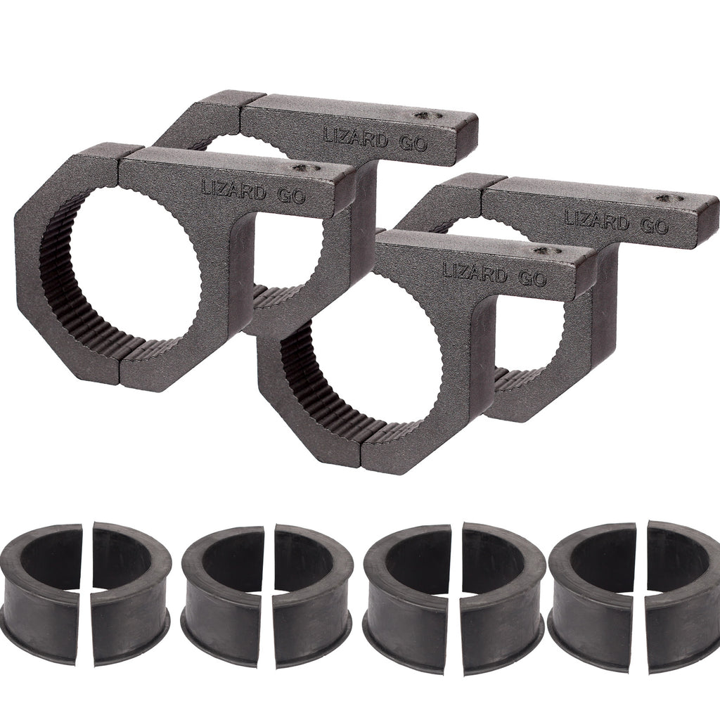 2.375" Bar Clamps Heavy Duty Tubing Mount Bracket Available Bar Diameter 2-3/8" for (4Pack)